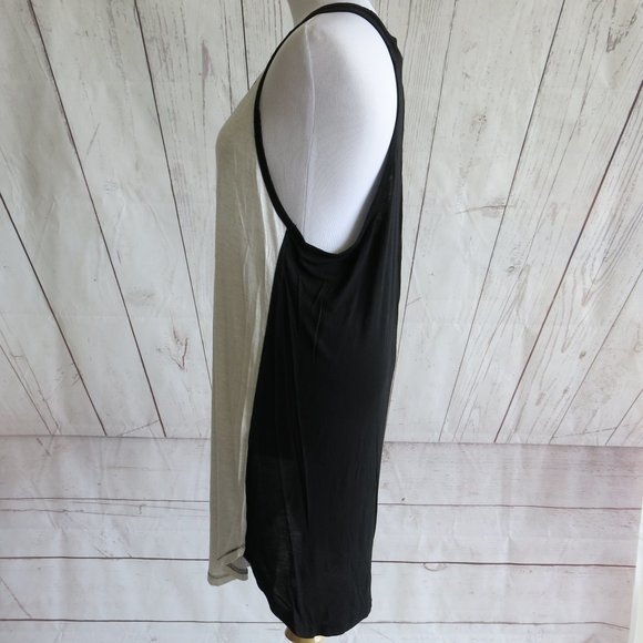 Wilfred Free Black White Sleeveless Summer Dress - Size Large - Picture 5 of 7